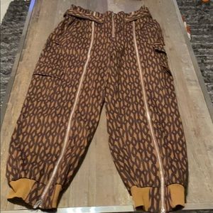 Ivy Park Monogram Zipper Pants